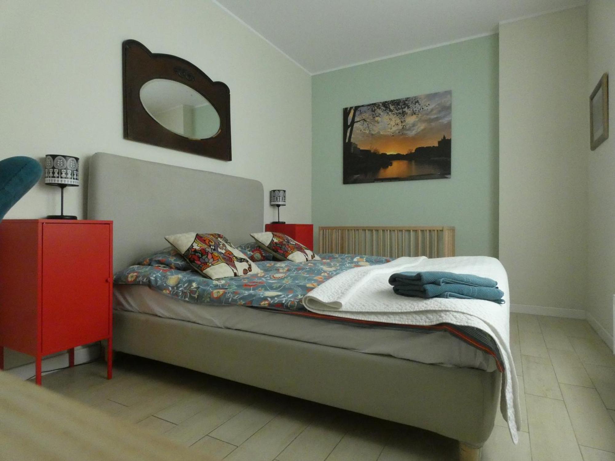 Folk Apartment Warschau Buitenkant foto